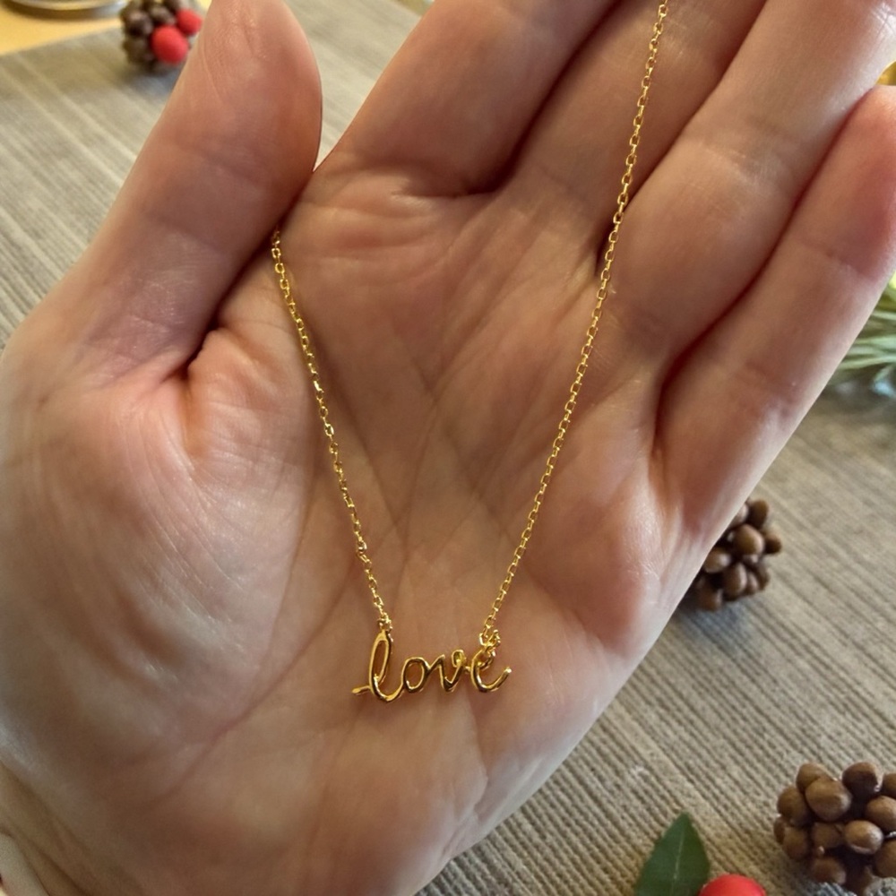 Kate Spade Say Yes Love Pendant Necklace!